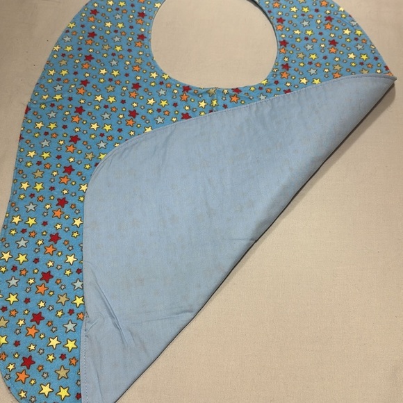Colorful Star Pattern oversized Baby Bib - Picture 2 of 2
